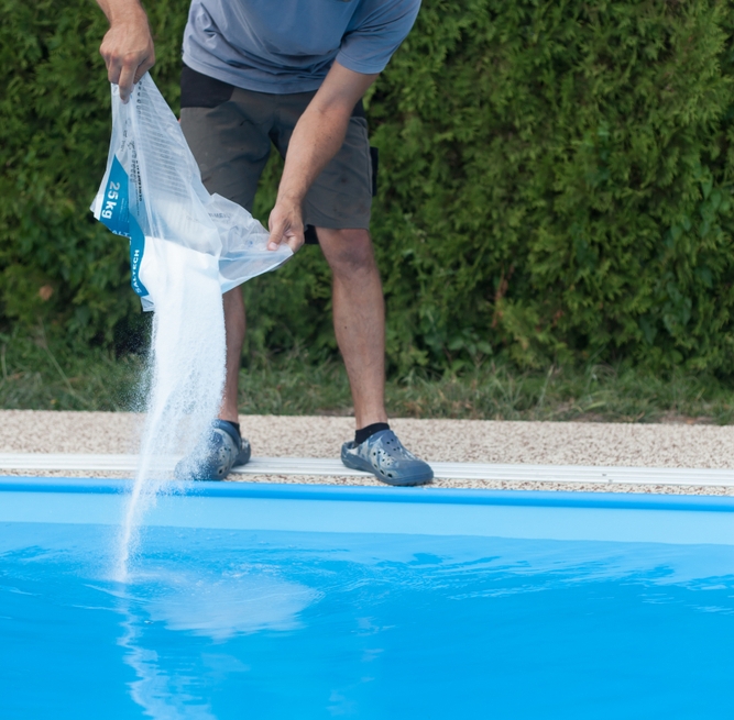 Traitement piscine par électrolyse au sel