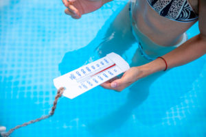 Thermomètre pour piscine